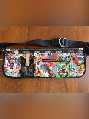 RARE Vintage Tokidoki x LeSportsac "Canguro" Fanny Pack - Vacanze Print (2006)